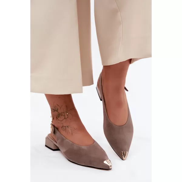  Dámské sandály D&A CR61-3050 BEIGE 