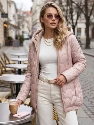 Dámská bunda DSTREET RŮŽOVÁ