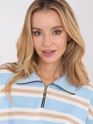 Dámská halenka ITALY MODA IT-BZ-9981-1.08 LIGHT BLUE