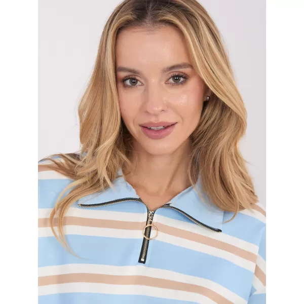  Dámská halenka ITALY MODA IT-BZ-9981-1.08 LIGHT BLUE 