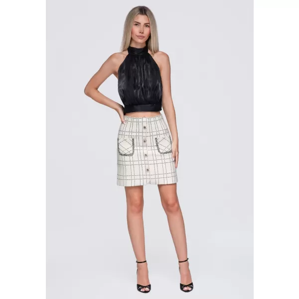  Dámská sukně OMBRE OW-GL-E0021 BEIGE 