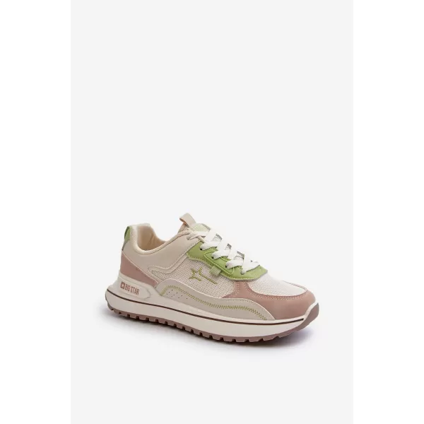  Dámské tenisky BIG STAR SHOES NN274A091 BEIGE 
