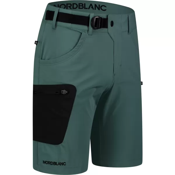  Pánské kraťasy NORDBLANC ARC NBSPM8358 ZELENÁ 