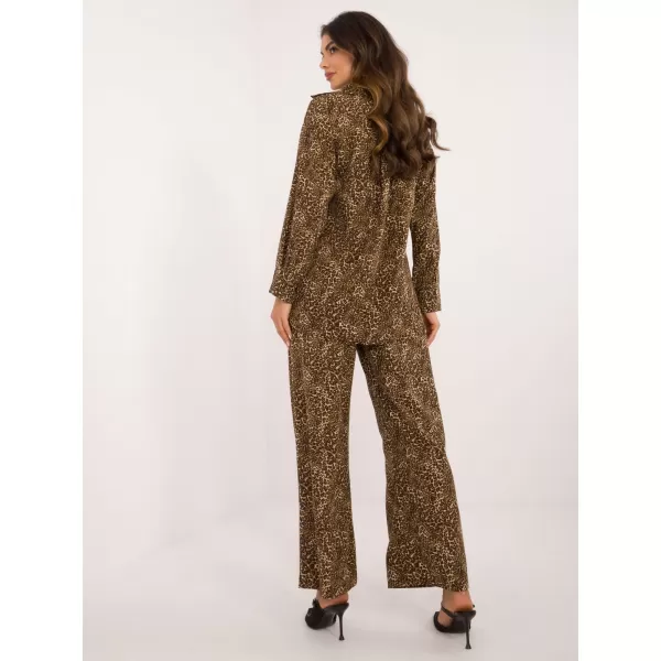  Dámský set ITALY MODA DHJ-KMPL-19588-4.77 DARK BEIGE 