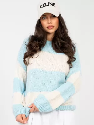 Dámský svetr ITALY MODA MI-SW-0203.71 LIGHT BLUE