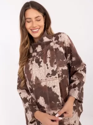 Dámská mikina ITALY MODA IT-BL-21613-3.85 KHAKI