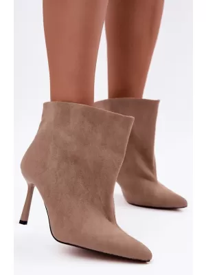 Dámské kotníkové boty BOTO C-420/CS070 BEIGE