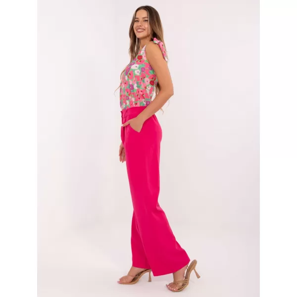  Dámské kalhoty ITALY MODA DHJ-SP-15679-1.30X DARK PINK 