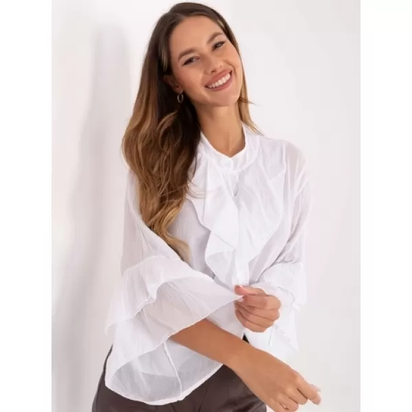  Dámská košile ITALY MODA MI-KS-92330.07 WHITE 