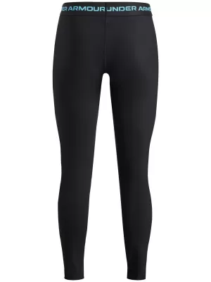 Dívčí legíny UNDER ARMOUR UA HEATGEAR BRANDED LEGGING 6013697-002 ČERNÁ