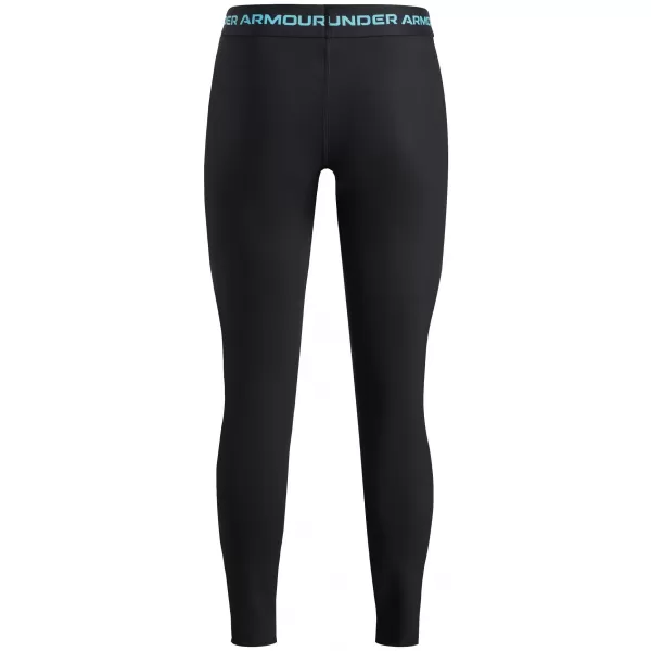  Dívčí legíny UNDER ARMOUR UA HEATGEAR BRANDED LEGGING 6013697-002 ČERNÁ 