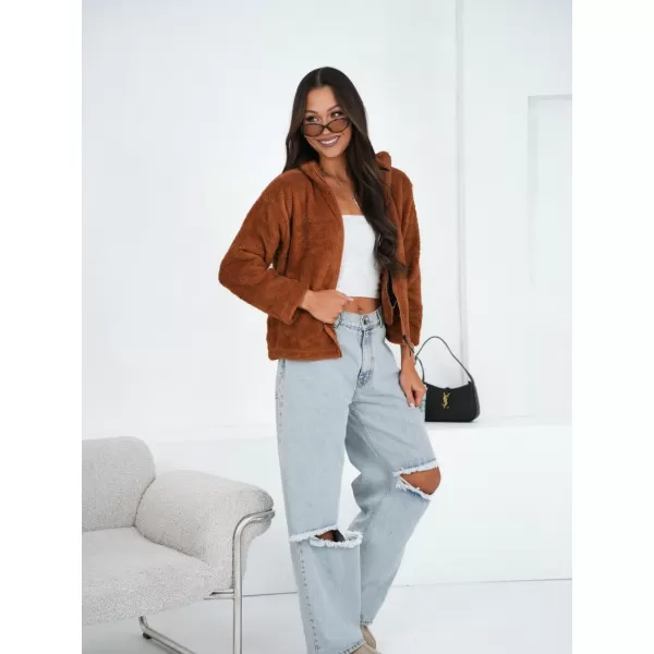  Dámská mikina FACTORY PRICE CS-BL-BT1033.09 LIGHT BROWN 