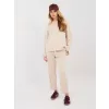 Dámská tepláková souprava RUE PARIS IT-KMPL-20583.14P BEIGE