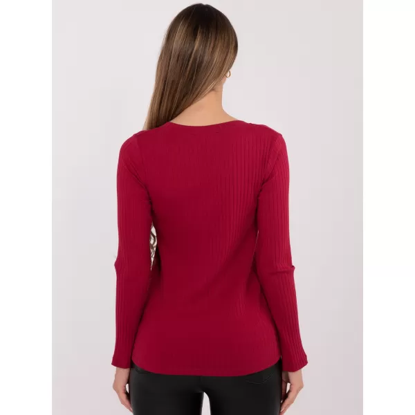  Dámská halenka RUE PARIS RV-BZ-A1045.99 BURGUNDY 