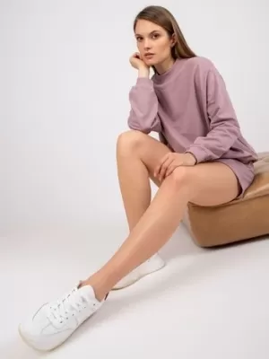 Dámská mikina BASIC FEEL GOOD AP-BL-A-R001 DARK PINK