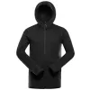 Pánský hřejivý svetr ALPINE PRO ZEG 3 BLACK