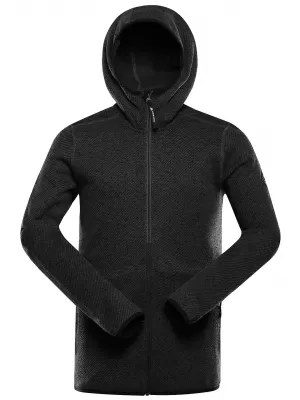 Pánský hřejivý svetr ALPINE PRO ZEG 3 BLACK