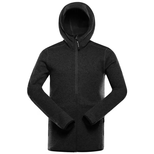  Pánský hřejivý svetr ALPINE PRO ZEG 3 BLACK 