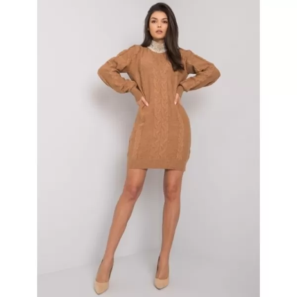  Dámské šaty RUE PARIS LC-SK-2002.96 CAMEL 