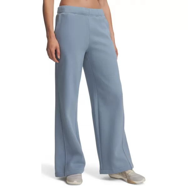  Dámské tepláky UNDER ARMOUR ICON FLC SAMA WIDE LEG 6017108-448 MODRÁ 