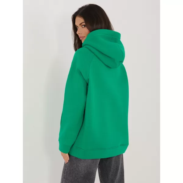  Dámská mikina RUE PARIS RV-BL-A1082.10 DARK GREEN 