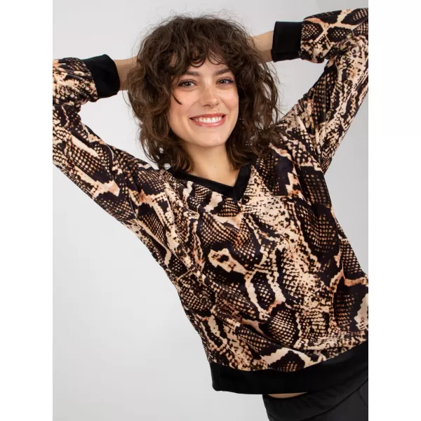  Dámský set RUE PARIS RP-KMPL-8190-4.18P BLACK AND BEIGE 