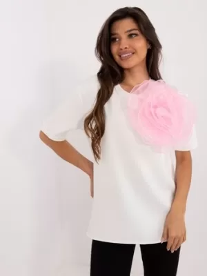 Dámská halenka LAKERTA LK-BZ-509686.92 WHITE-PINK
