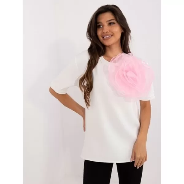  Dámská halenka LAKERTA LK-BZ-509686.92 WHITE-PINK 