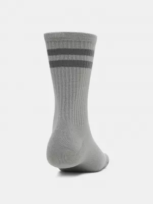 Ponožky UNDER ARMOUR ESSENTIAL 6PK CREW 1387058-069 ŠEDÁ