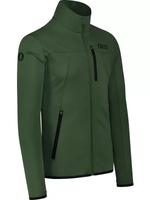 Pánská powerfleece mikina NORDBLANC MORASS NBSFM8335 ZELENÁ
