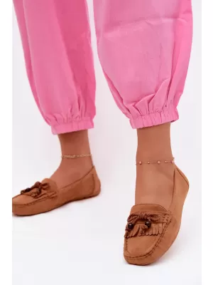 Dámské mokasíny BOTO W2515 CAMEL