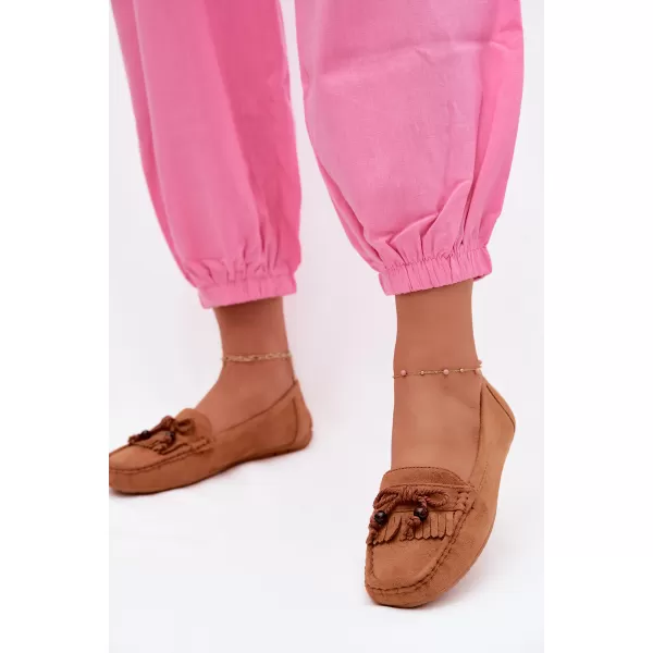  Dámské mokasíny BOTO W2515 CAMEL 
