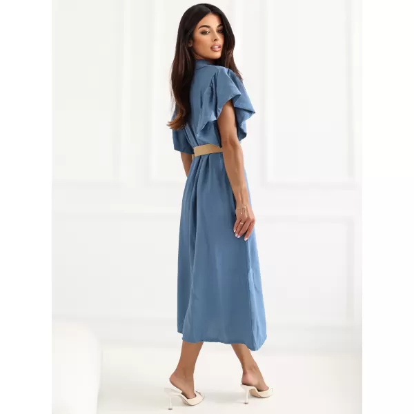  Dámské šaty ITALY MODA MI-SK-82970.86 BLUE 