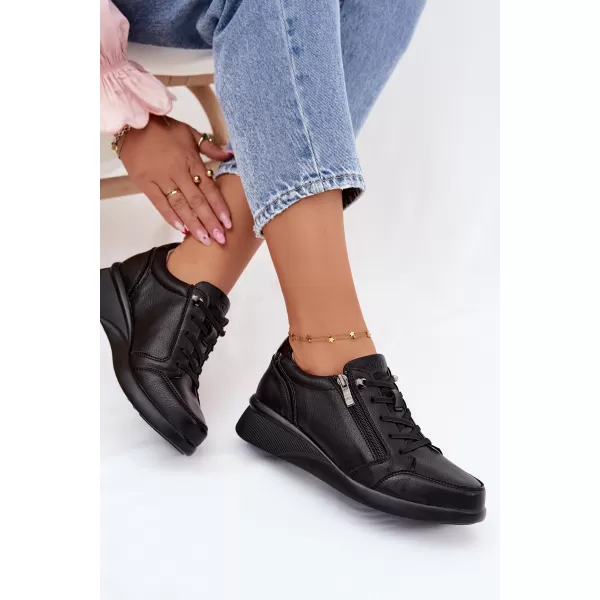  Dámské polobotky VINCEZA 79644 BLACK 