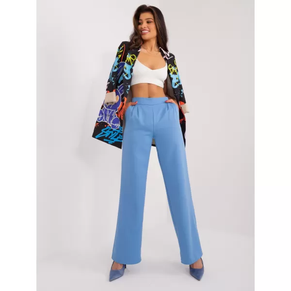  Dámské kalhoty RUE PARIS WN-SP-8247.65 BLUE 