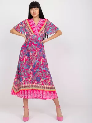 Dámské šaty ITALY MODA DHJ-SK-11331-3.61 DARK PINK