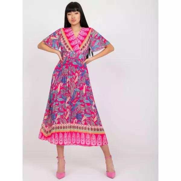  Dámské šaty ITALY MODA DHJ-SK-11331-3.61 DARK PINK 