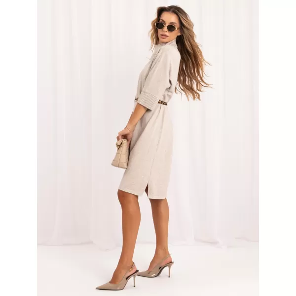  Dámské šaty ITALY MODA IR-SK-W2539.11 BEIGE 