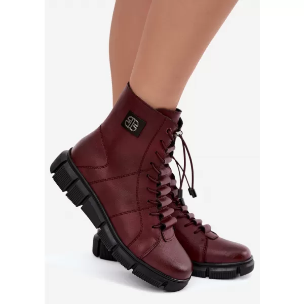  Dámské boty BOTO 26BT17-609 BURGUNDY 