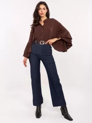 Dámské kalhoty FACTORY PRICE IT-SP-96758.84 NAVY