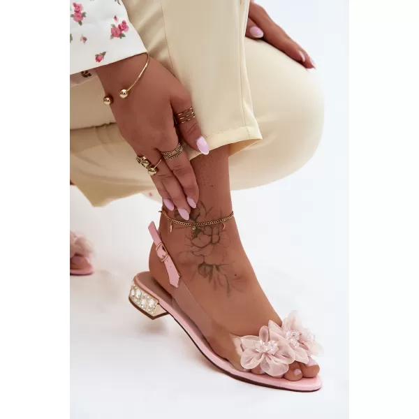  Dámské sandály D&A MR61-9006 PINK 