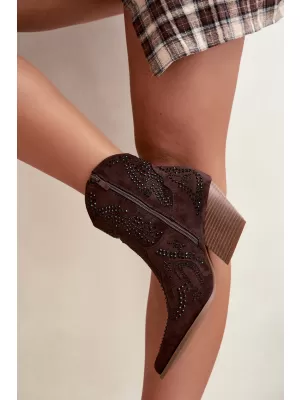 Dámské boty BOTO 9676A BROWN