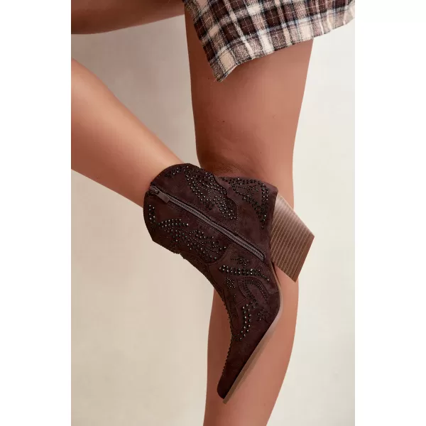  Dámské boty BOTO 9676A BROWN 