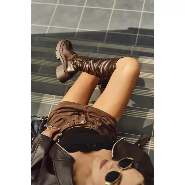 Dámské kozačky BOTO 9671A BROWN 