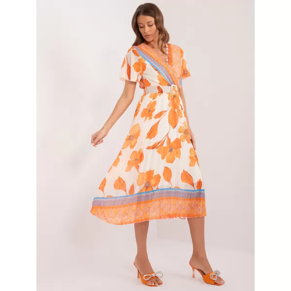 Dámské šaty ITALY MODA DHJ-SK-11331-5.19 ORANGE 