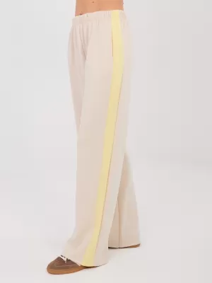 Dámská tepláková souprava RUE PARIS IT-KMPL-22220.69 LIGHT BEIGE