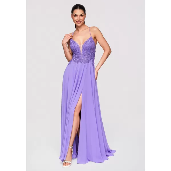  Dámské šaty LARICA LA-OM-DLR309 VIOLET 