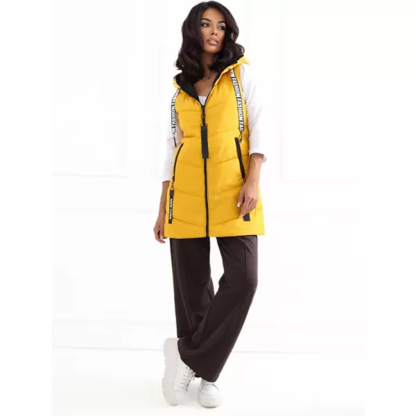  Dámská vesta FACTORY PRICE SK-KZ-HH-275.03X YELLOW 