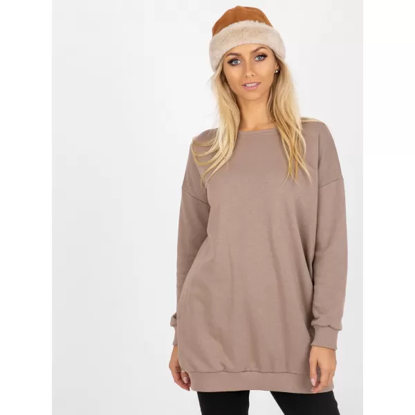  Dámská mikina RELEVANCE RV-BL-8310.60 DARK BEIGE 