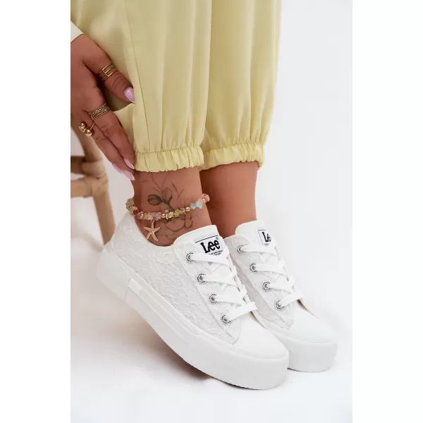  Dámské tenisky LEE 50261003.1FG WHITE 